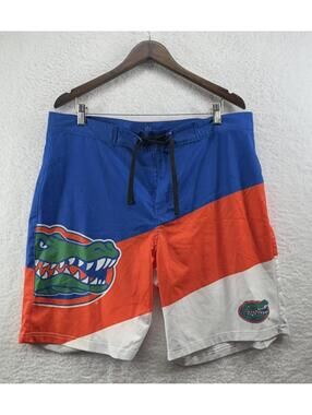 Florida Gators Boardshorts FOCO Color Dive Officially Lic Swim Boardshort Large